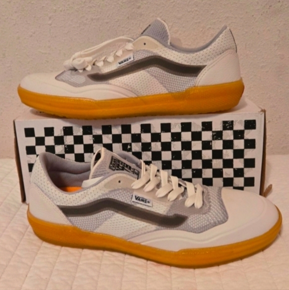 Vans Ave Pro Knit Men 8 White Gum bottom UltimateWaffle 112025 - Picture 2 of 8